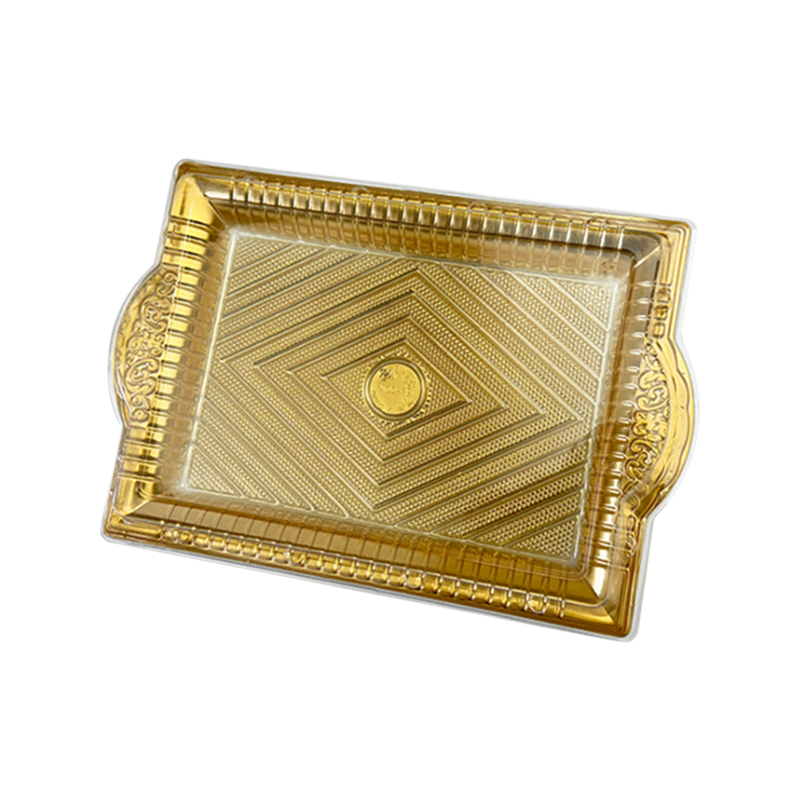 سینی شیرینی ضخیم شفاف یکبار مصرف